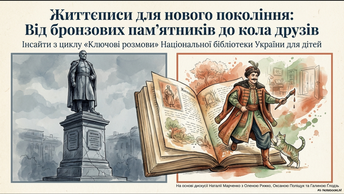 Життєписи для нового покоління