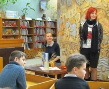 Майстер-клас ілюстраторки Надії Каламєєць та представниці видавництва «Грані-Т» Ольги Купріян за книжкою «Вертихвіст» у Національній бібліотеці України для дітей.